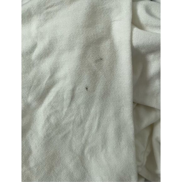 Desigual Neusifu White Bell Long Sleeve Boho Gold Mandala Top‎ Size Medium - Picture 6 of 7